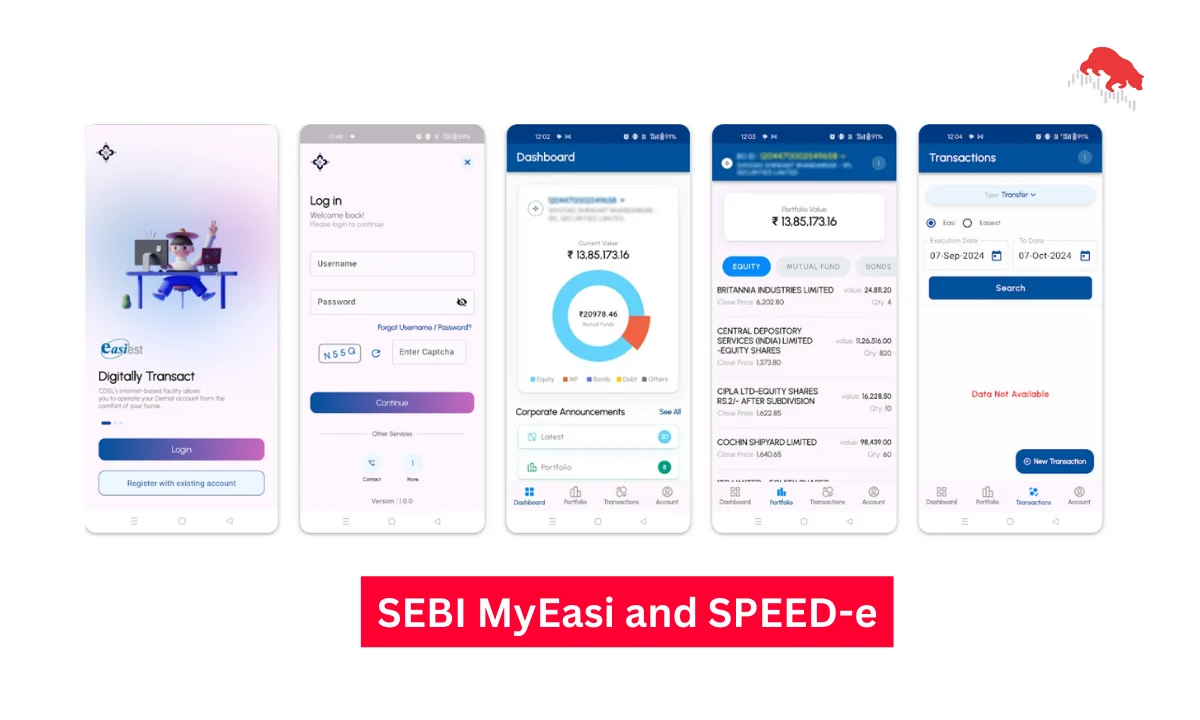 SEBI MyEasi and SPEED-e