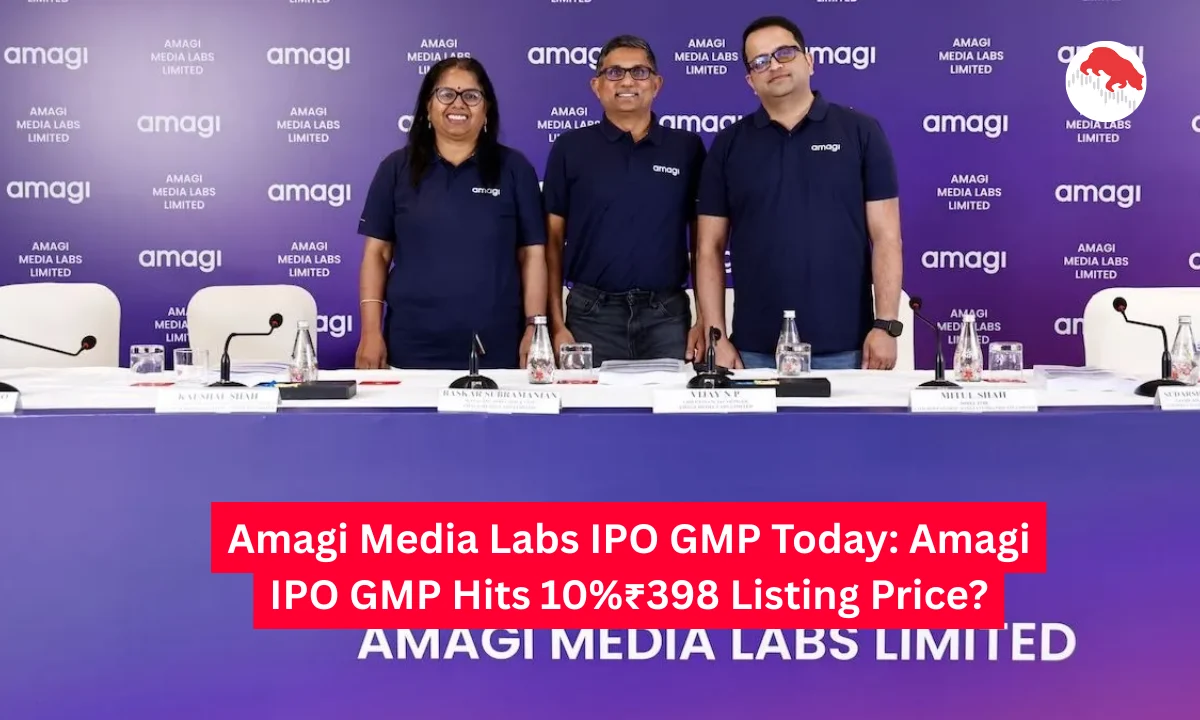 Amagi Media Labs IPO GMP Today: Amagi IPO GMP Hits 10%₹398 Listing Price? | Image With BestMediaInfo.com