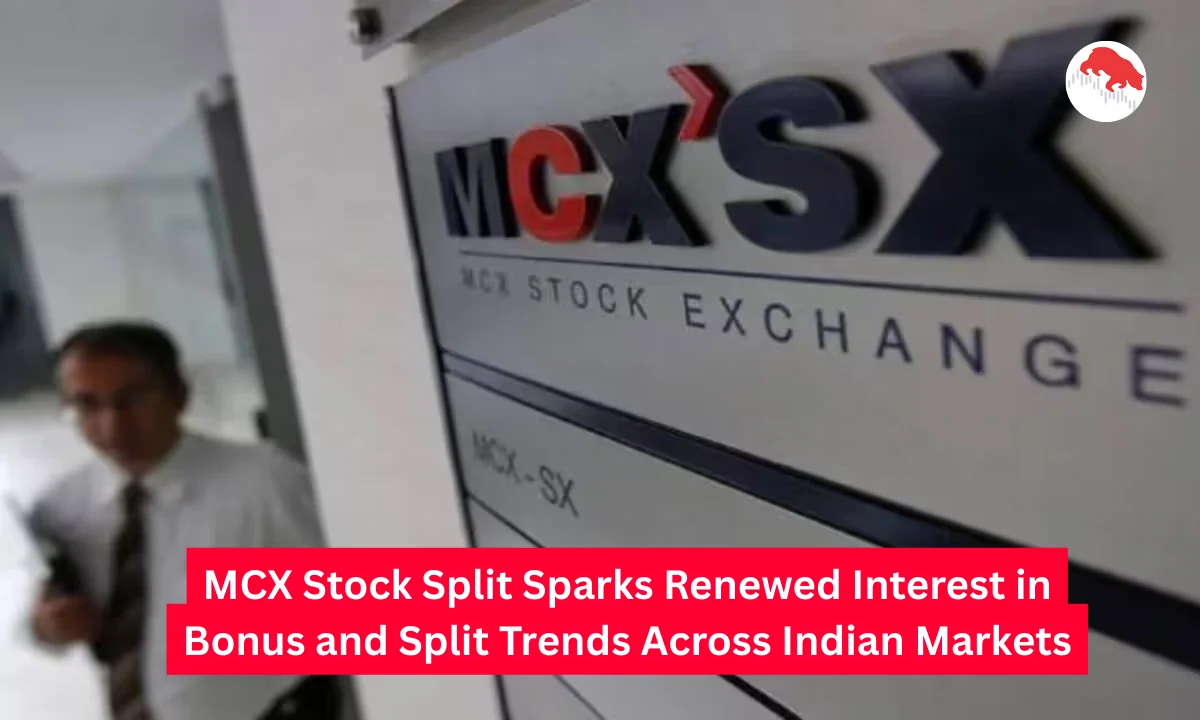 MCX Stock Split Sparks Renewed Interest in Bonus and Split Trends Across Indian Markets | Image With Live Mint