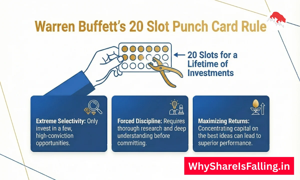 Warren Buffett’s 20 Slot Punch Card Rule: A Simple Path To Smarter Investing
