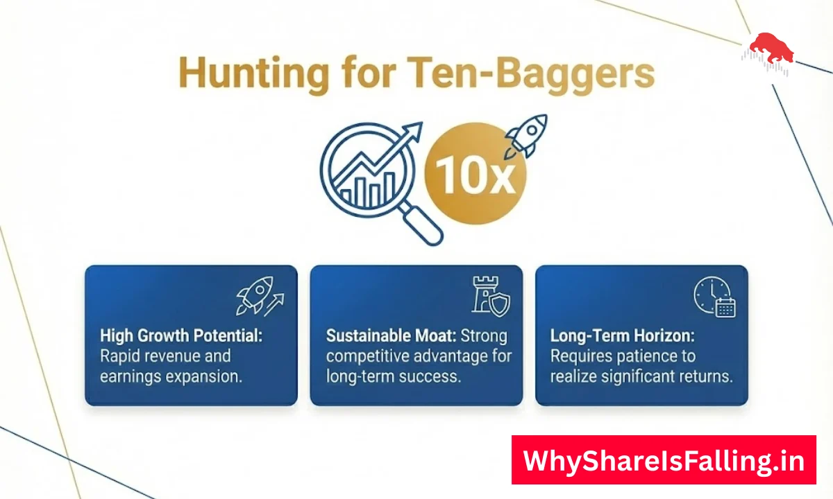 Hunting for Ten-Baggers | WhyShareIsFalling.in