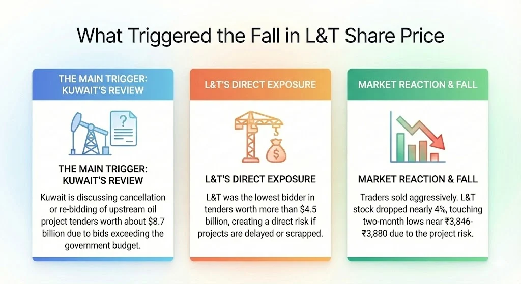 What Triggered The Fall In L&T Share Price?