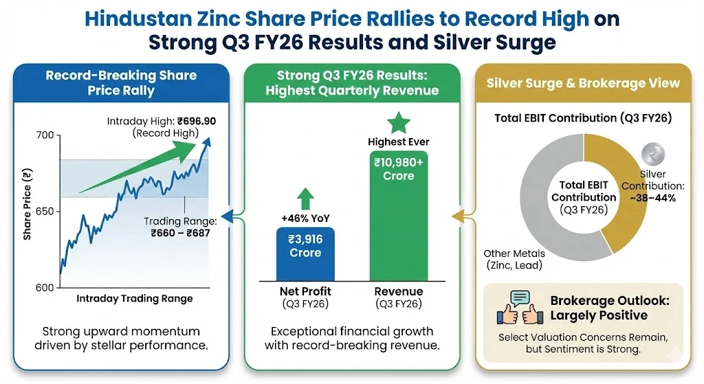 Key Takeaways: Hindustan Zinc Share Price 