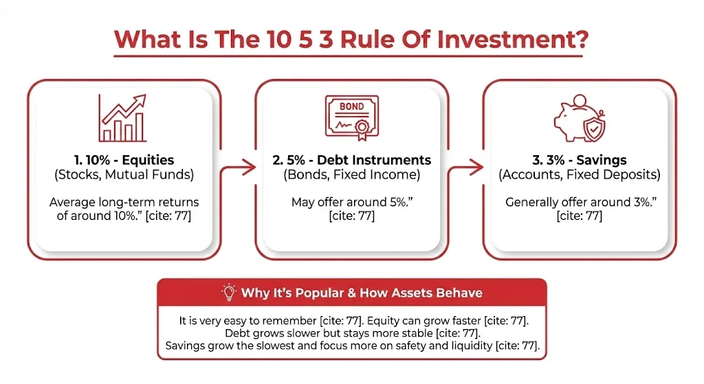 What Is The 10 5 3 Rule Of Investment