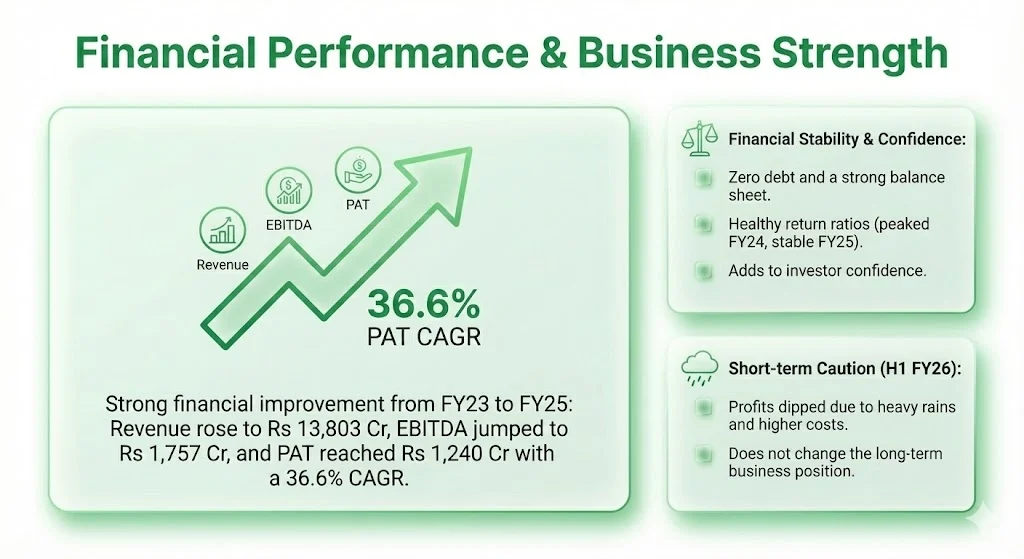 Financial Performance & Business Strength