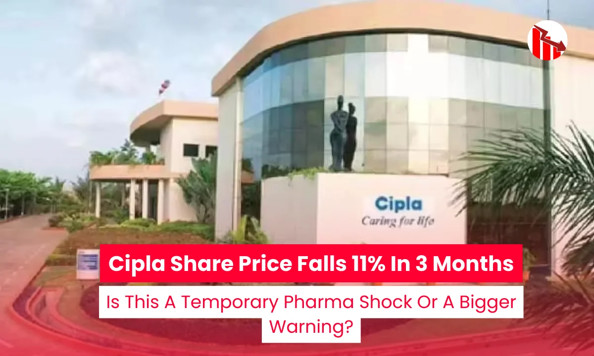 Cipla Share Price Falls 11% In 3 Months: Is This A Temporary Pharma Shock Or A Bigger Warning?