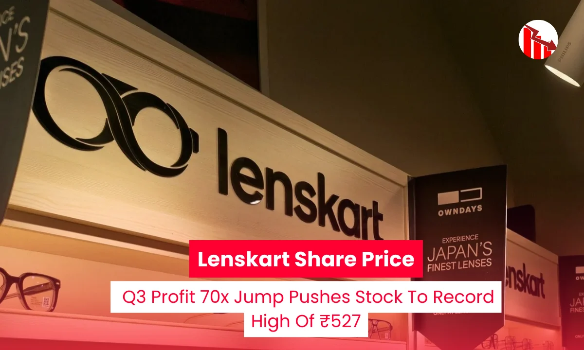 Lenskart Share Price Q3 Profit 70x Jump Pushes Stock To Record High Of ₹527