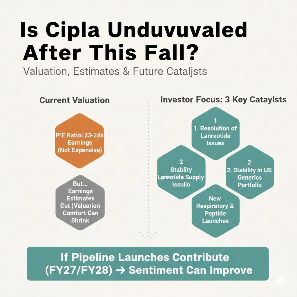 Is Cipla Undervalued After This Fall?