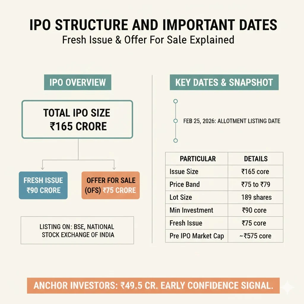 IPO Structure And Important Dates