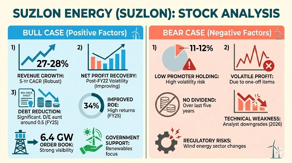 Is Suzlon Stock Good to Buy (Bull Case & Bear Case)